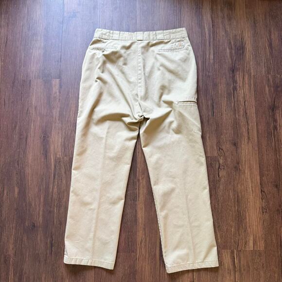 Dickies Tan Khaki Work Pants Men’s 36x30 Classic Fit Straight Leg - Picture 3 of 7